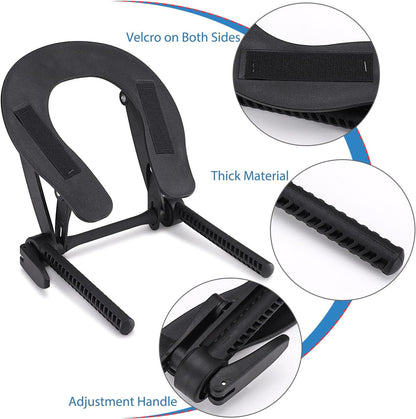 Universal Massage Table Face Cradle & Cushion, Adjustable Massage Bed Headrest & Face Pillow Support
