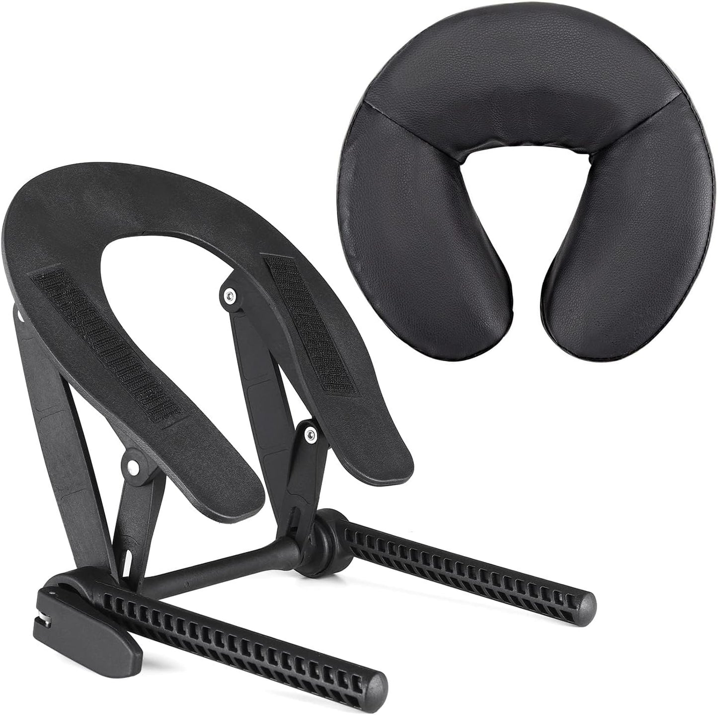 Universal Massage Table Face Cradle & Cushion, Adjustable Massage Bed Headrest & Face Pillow Support